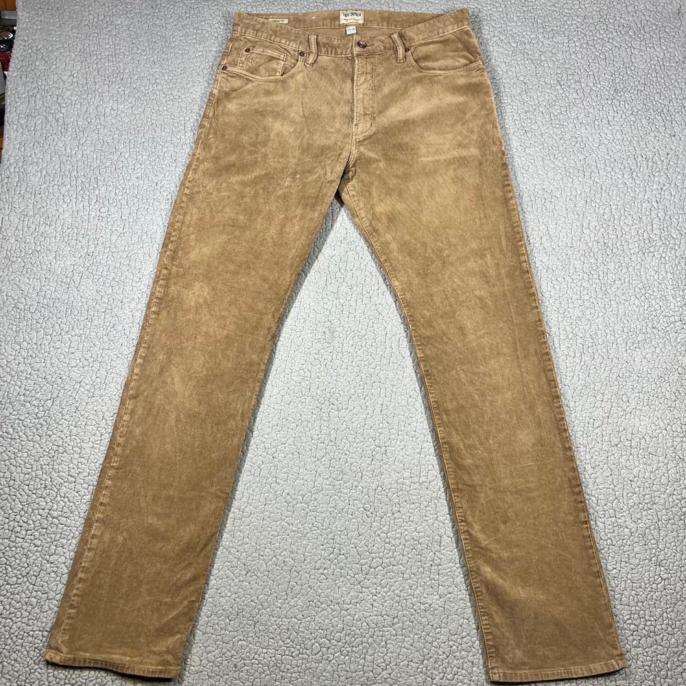 Todd Snyder Men's Tan Corduroy Pants